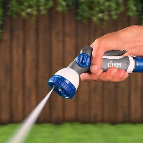  Пистолет-распылитель 8 реж. пластик. (12/48) Green Apple Б0003093 фото в каталоге от BTSprom.by