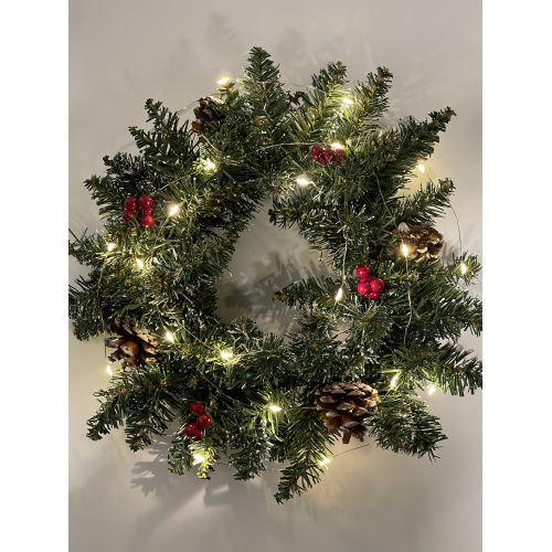  Гирлянда светодиодная "Нить" 2м 20LED АА IP20 тепл. свет ЭРА Б0041891 фото в каталоге от BTSprom.by