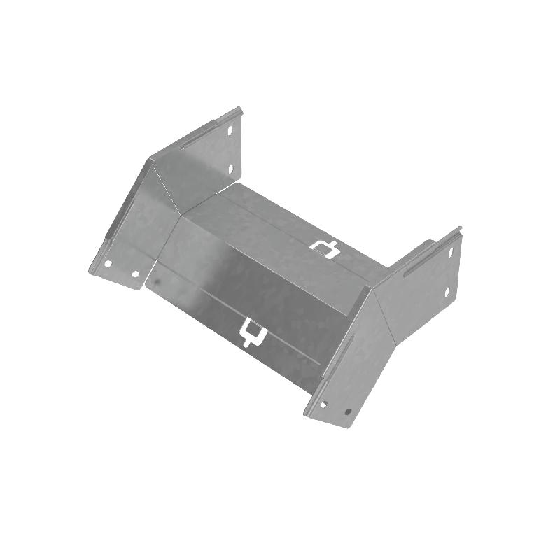 Угол для лотка вертикальный внешний 45град. 300х100 сталь 1мм "ПЛЮС" VLplus45-100-300 HD КМ PL1480 от BTSprom.by