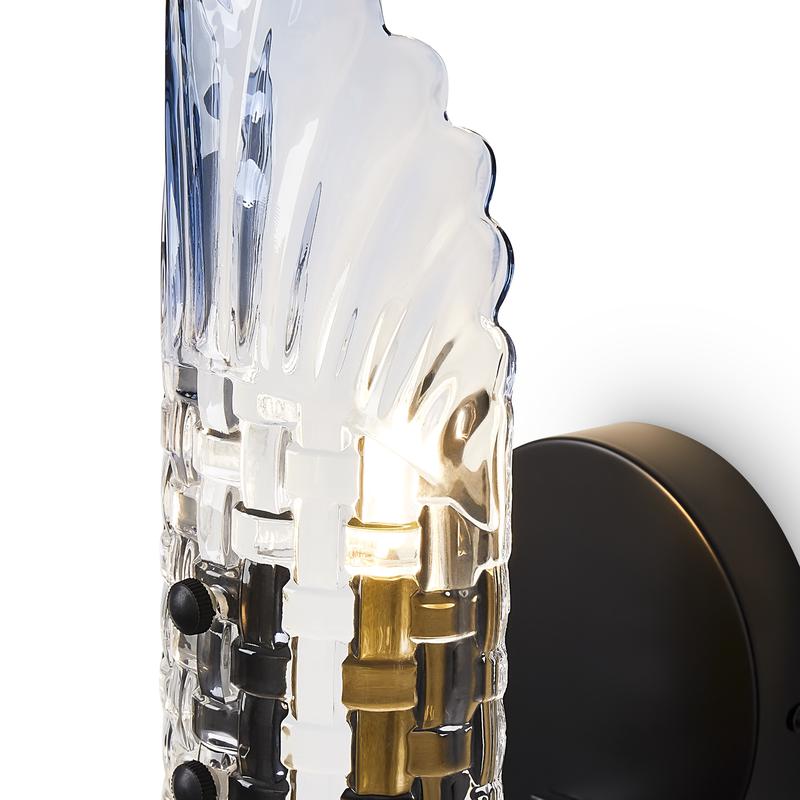  Светильник Ollie 1х40Вт E14 IP20 бра настен. Freya FR5525WL-01GB фото в каталоге от BTSprom.by