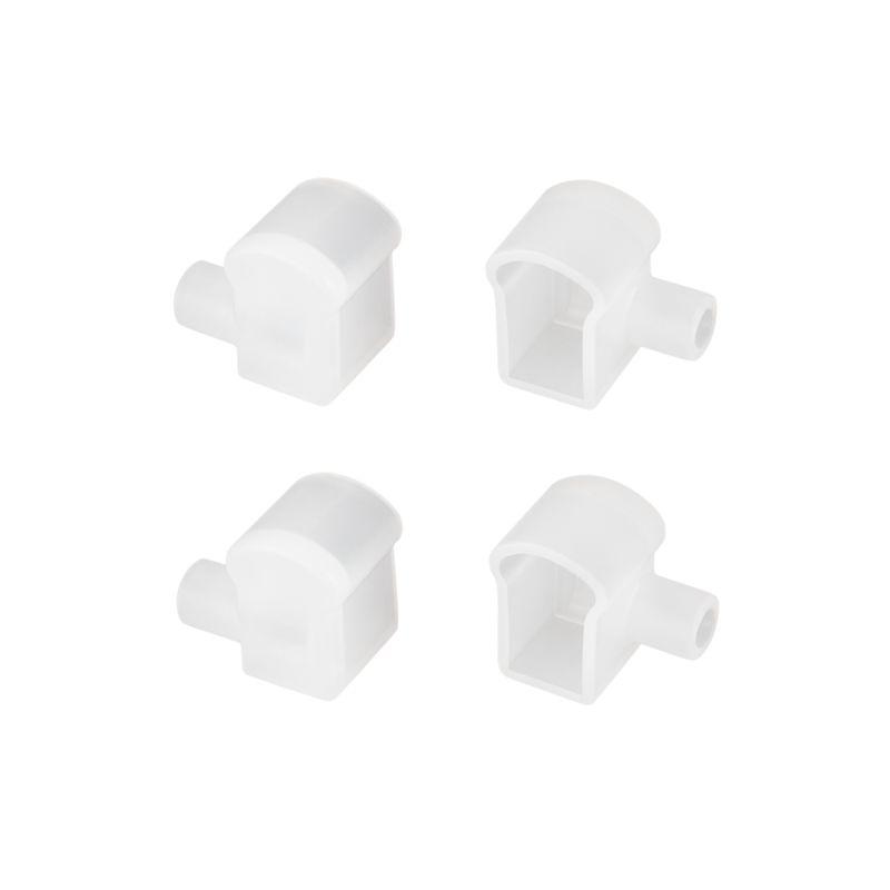 заглушка wph-flex-0817-side white с отверстием пластик arlight 040853 от BTSprom.by