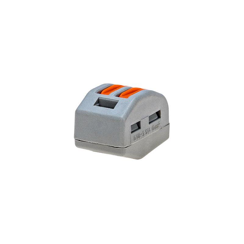  Клемма соединительная многоразовая 2-х проводная 0.08-4кв.мм сер. (блист.5шт) Rexant 06-0200-A5 фото в каталоге от BTSprom.by