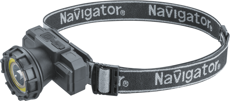фонарь аккумуляторный налобный 95 557 npt-h42-accu 1ledx1вт 1cobx3вт 5реж li-ion 0.8а.ч navigator 95557 от BTSprom.by