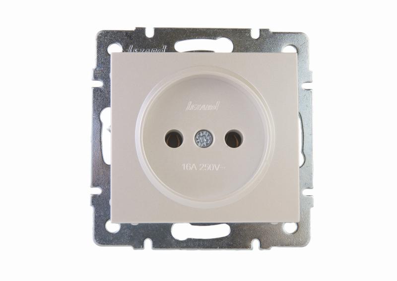 розетка 1-м сп rain 16а ip20 без заземл. керамика механизм жемчуж./бел. перламутр. lezard 703-3088-121 от BTSprom.by