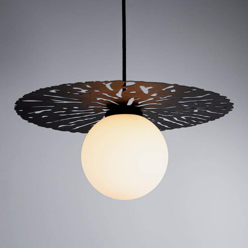  Светильник "Гелиос" 212 (плафон 8729) НСБ 01-40-192 Е14 [ИМ] подвесной черн. Элетех 1005405304 фото в каталоге от BTSprom.by