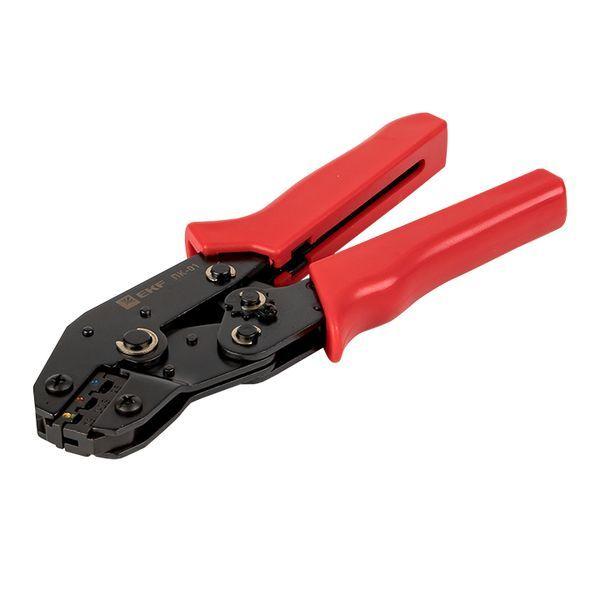  Пресс-клещи ПК-01 (0.25-2.5кв.мм НКИ НВИ) Master EKF pk-01-mas фото в каталоге от BTSprom.by