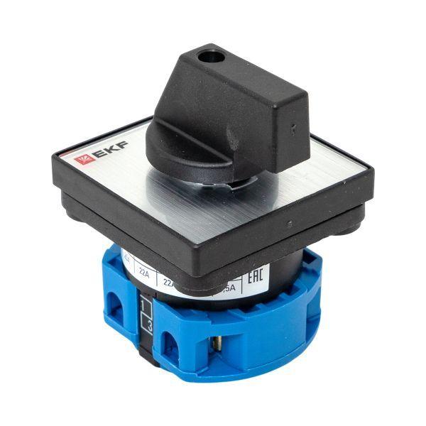  Переключатель кулачковый ПК-1-51 1П 25А "1-2" EKF pk-1-51-25 фото в каталоге от BTSprom.by