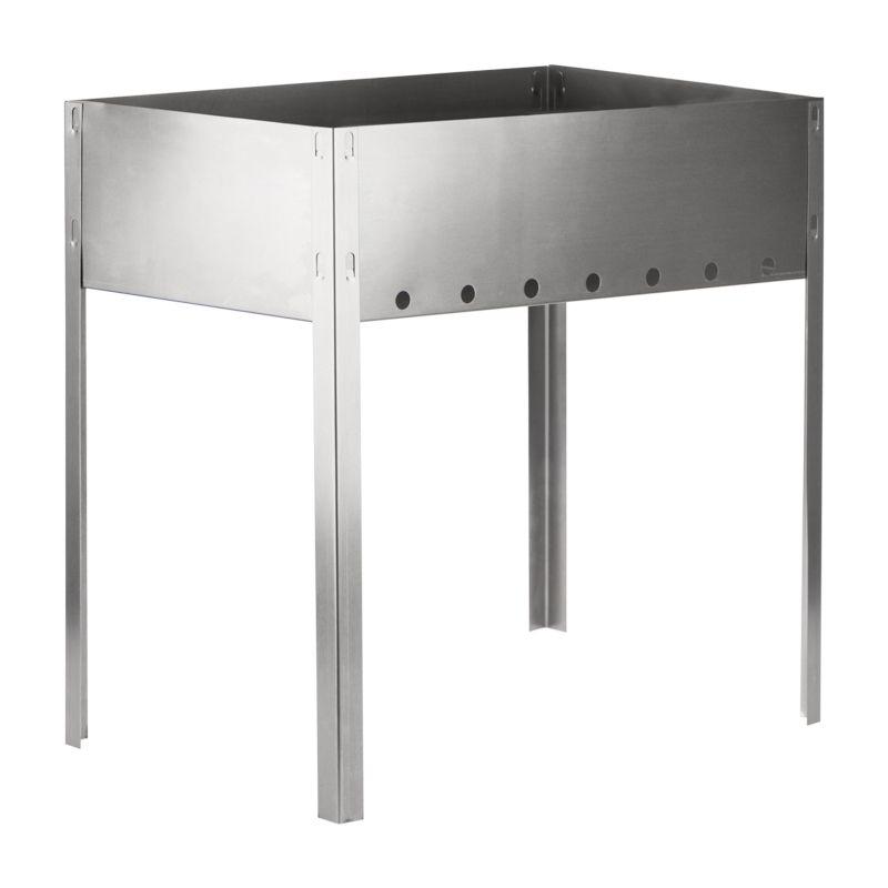  Мангал сборный "ЭКОНОМ" в гофрокартонной коробке с шампурами СОКОЛ 62-0008 фото в каталоге от BTSprom.by