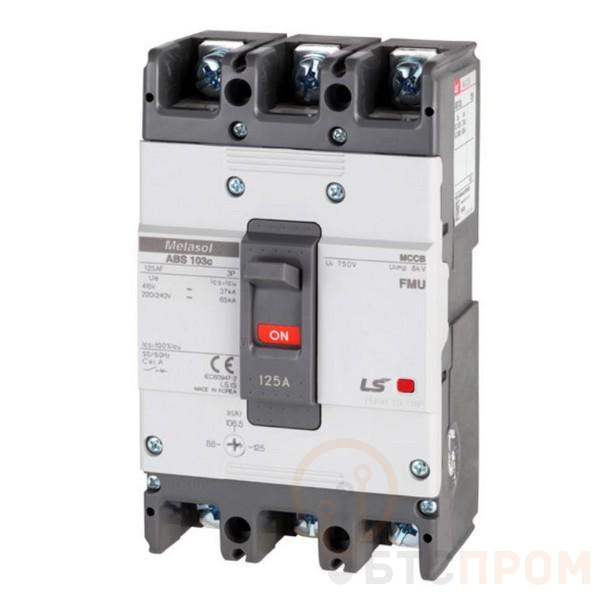Выключатель автоматический ABS103c 80A FMU EXP LS Electric 0134055300 фото в каталоге от BTSprom.by  Выключатель автоматический ABS103c 80A FMU EXP LS Electric 0134055300 фото в каталоге от BTSprom.by