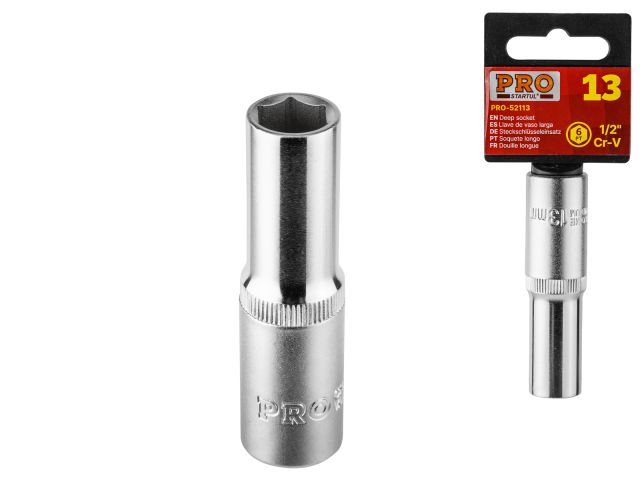 головка 1/2" 8мм 6гр. глубокая pro startul (pro-52108) pro-52108 от BTSprom.by