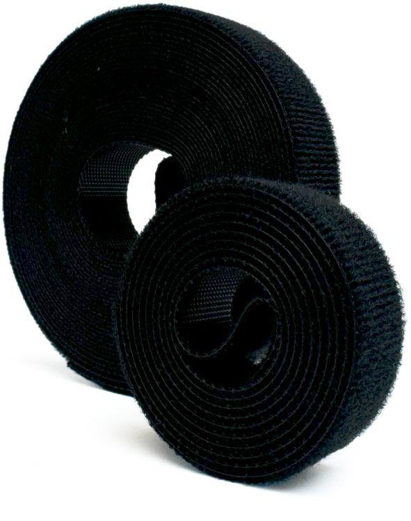 липучка (кабельный организатор) ш=12мм (рул.10м) черн. filum fl-ctr-12-10-bk от BTSprom.by