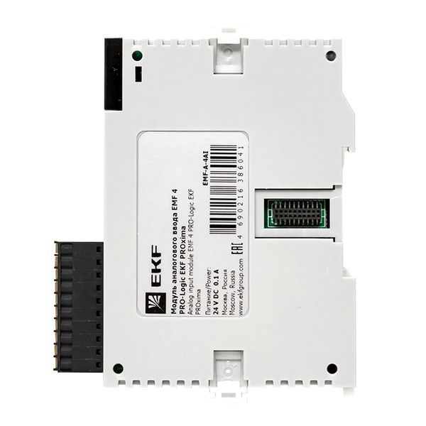  Модуль аналогового ввода EMF 4 PRO-Logic (с поверкой) EKF EMF-A-4AI-V фото в каталоге от BTSprom.by