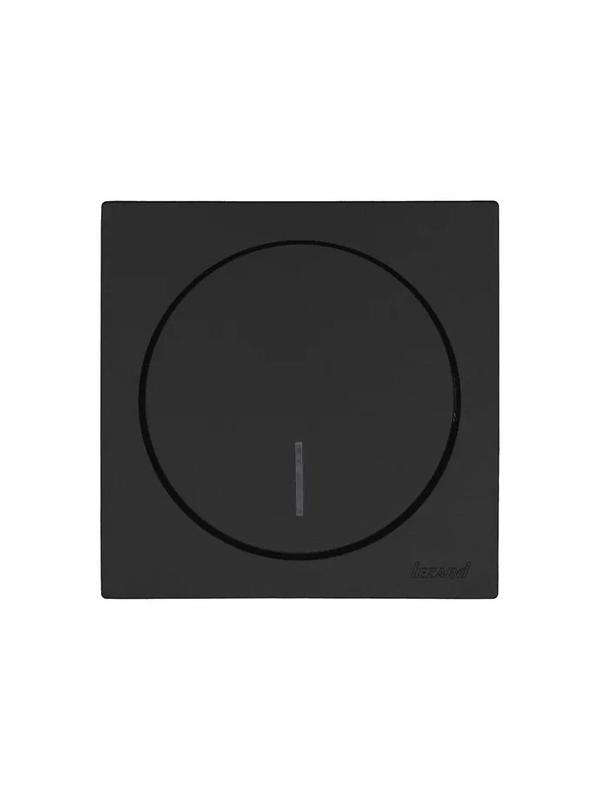  Выключатель 1-кл. СП OSEN 10А IP20 с подсветкой механизм черн. бархат LEZARD 743-4288-111 фото в каталоге от BTSprom.by