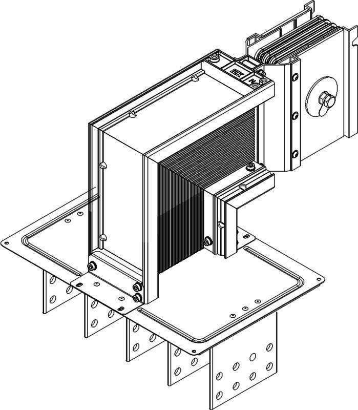 секция фланцевая вниз тип1 1000а cu 3l+n+1/2pe ip55 тран. iek lb-1000c5-35-f-fd1 от BTSprom.by