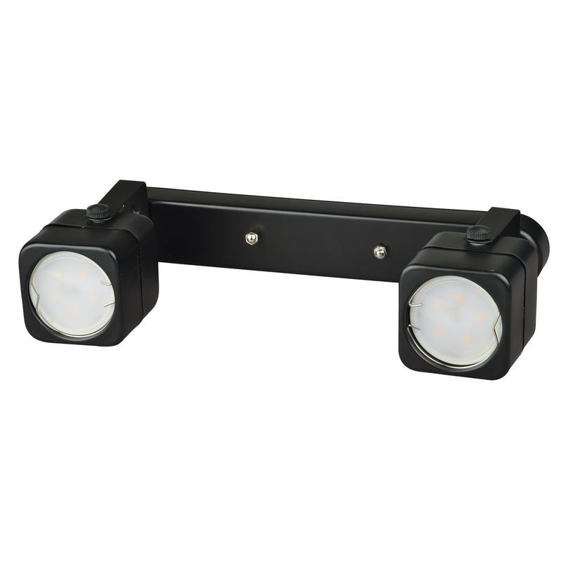 светильник декоративный dlc-s613 gu10x2 black sotto gu10х2шт накладной без лампы метал. черн. fametto ul-00009426 от BTSprom.by