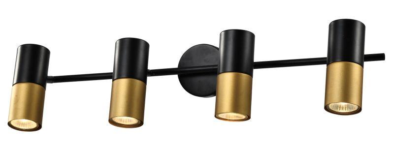 светильник настенно-потолочный спот belladonna 7073-704 4хgu10 15вт поворотный rivoli б0057933 от BTSprom.by