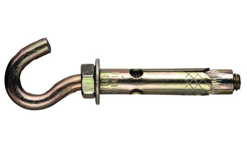 болт анкерный с крюком м10 12х100 (уп.25шт) промрукав pr08.3936 от BTSprom.by