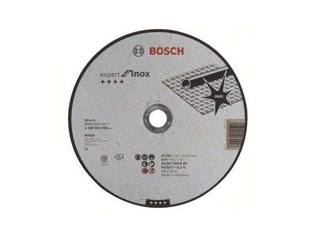 круг отрезной 230х2.0x22.2 мм для нерж. стали expert bosch от BTSprom.by