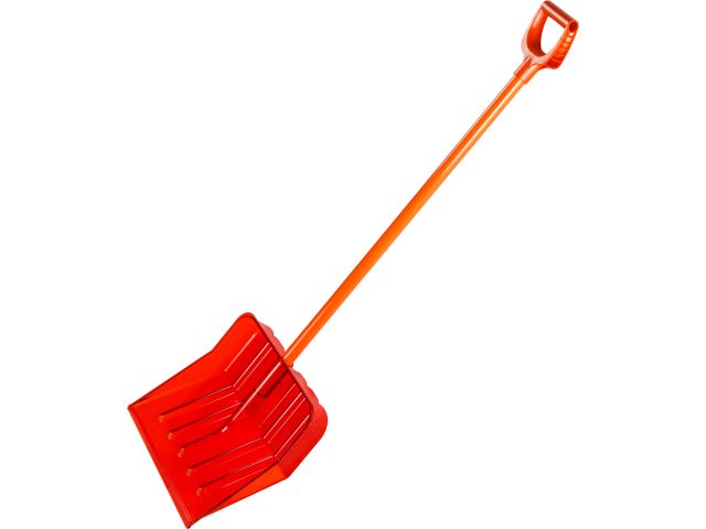 лопата снеговая поликарбонат 460х400мм с алюм.черенком startul profi (st9057-4) st9057-4 от BTSprom.by