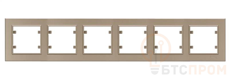 Рамка 6-м Karea горизонт. латунь Makel 56057706 фото в каталоге от BTSprom.by  Рамка 6-м Karea горизонт. латунь Makel 56057706 фото в каталоге от BTSprom.by