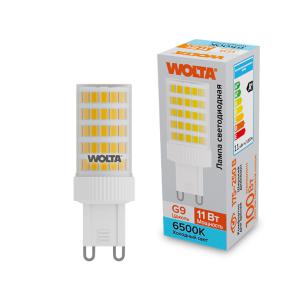 лампа светодиодная 11вт 6500к g9 wolta wstd-jcd-11w6kg9-c от BTSprom.by