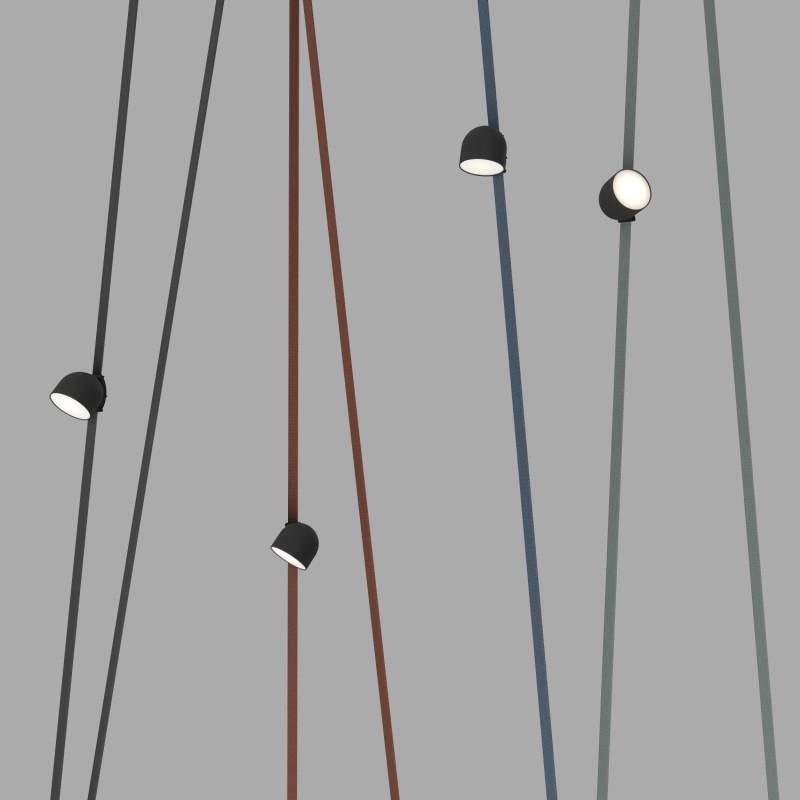  Светильник для трека-ремня Belty Spot 12Вт 4000К IP20 48В DC 100х107мм RA90 120град. поворотн. со светодиодом алюм. черн. DENKIRS 723151 фото в каталоге от BTSprom.by