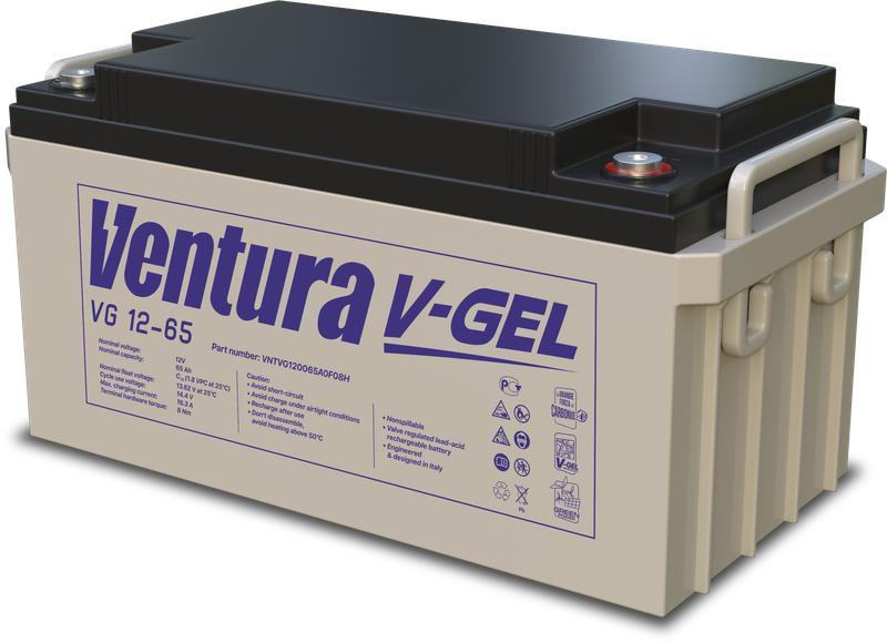 аккумулятор 12в 65а.ч vg 12-65 ventura от BTSprom.by