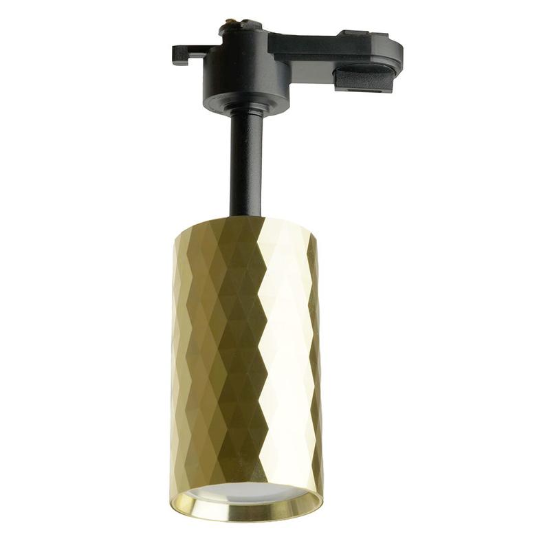 светильник трековый под лампу gu10 зол. prism feron 48697 от BTSprom.by