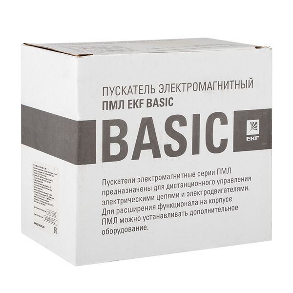  Пускатель ПМЛ-3160М 50А кат. 400В AC Basic EKF pml-s-50-400-basic фото в каталоге от BTSprom.by