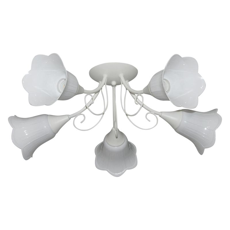 светильник "веста" 151 (плафон п0471) нпб 01-5х60-119 е27 (им) потолочный бел. элетех 1005404988 от BTSprom.by