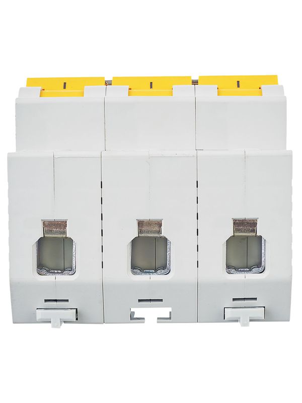  Выключатель автоматический модульный 3п C 100А 15кА ВА47-150 KARAT IEK MVA50-3-100-C фото в каталоге от BTSprom.by