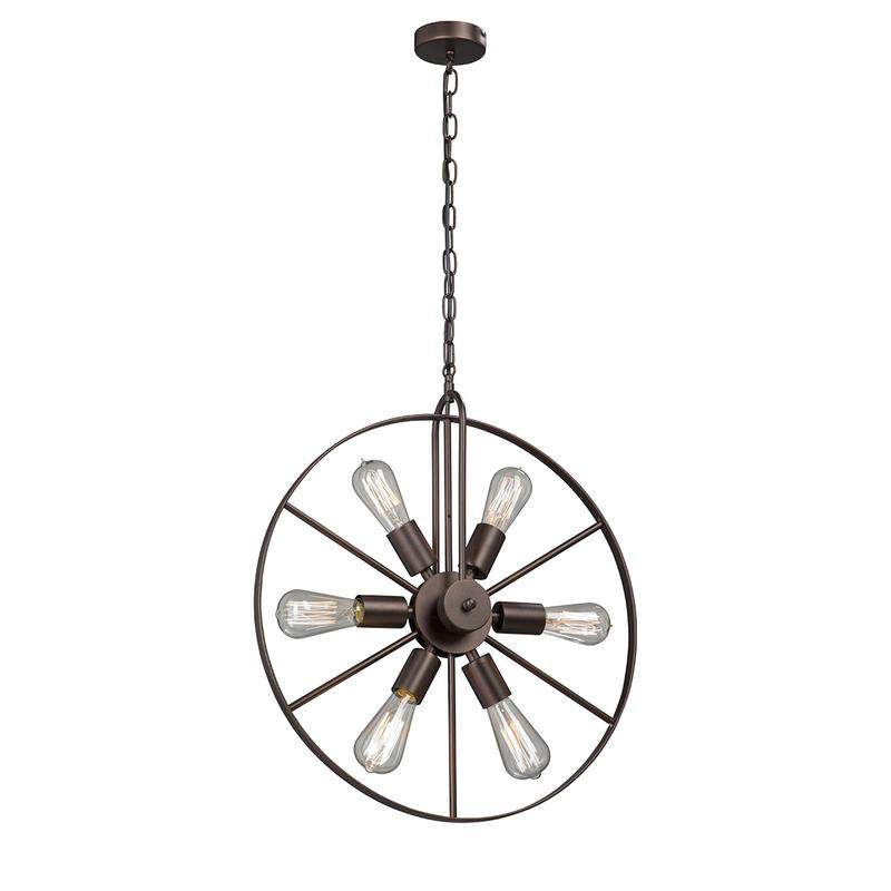  Люстра 6хE27 макс. 60Вт Vitaluce V4475-8/6 фото в каталоге от BTSprom.by