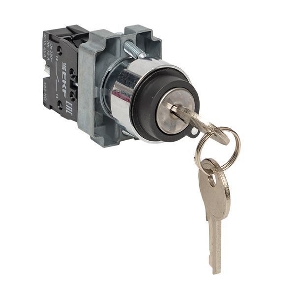  Переключатель BG61 2P с замком (возврат.) EKF xb2-bg61 фото в каталоге от BTSprom.by