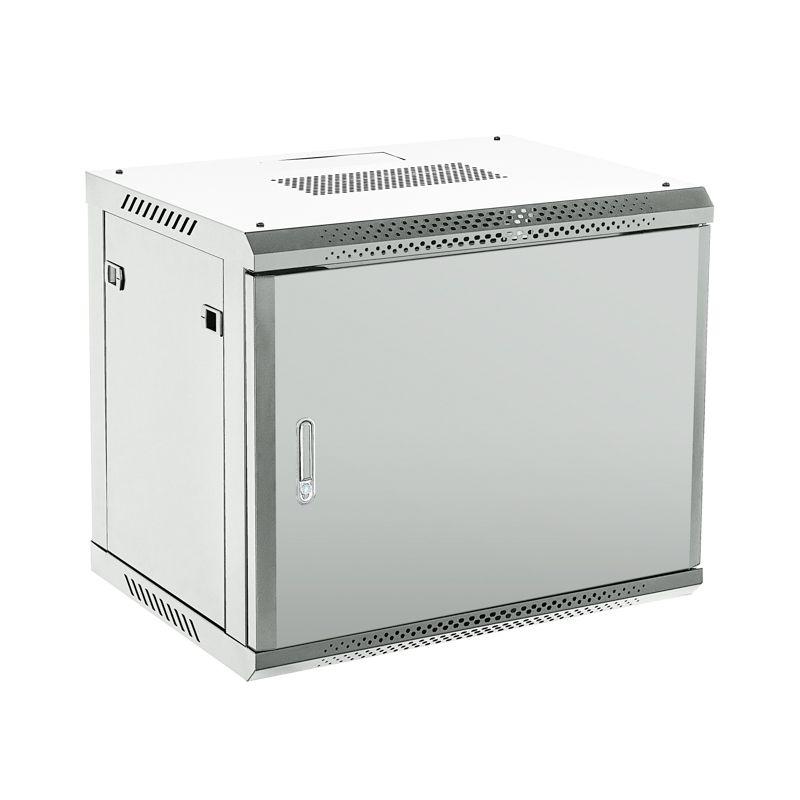 шкаф телекоммуникационный настен. 19дюйм 12u 600х600мм дверь метал. с задн. стенкой разборный ral7035 сер. rexant 04-1266-121 от BTSprom.by