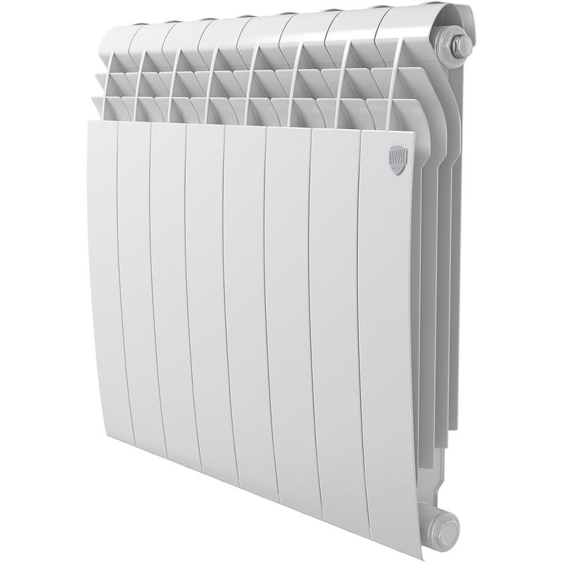 радиатор биметал. biliner 500 bianco traffico-8 секц. royal thermo нс-1176306 от BTSprom.by