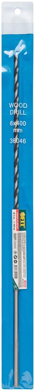  Сверло по дереву удлиненное 6х400мм FIT 36046 фото в каталоге от BTSprom.by