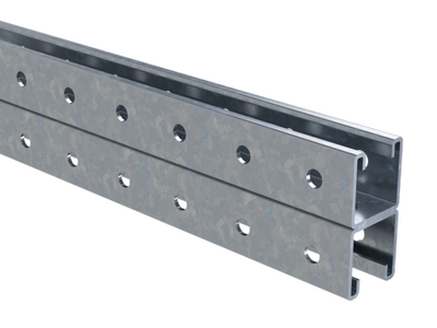 Профиль С-образный двойной 41х41 L2100 сталь 2.5мм гор. оцинк. DKC BPD4121HDZ от BTSprom.by