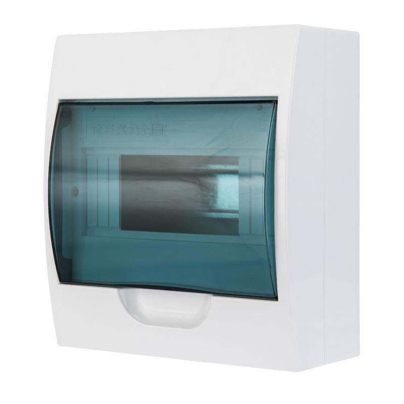  Бокс ЩРН-П-8 IP41 пластик. бел. Rexant 11-0308 фото в каталоге от BTSprom.by