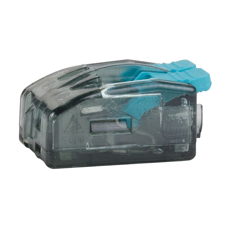  Клемма строительно-монтажная OptiKit СМК 221-412 с рычагом 2 отверстия 0.2-2.5(4.0)кв.мм КЭАЗ 351064 фото в каталоге от BTSprom.by