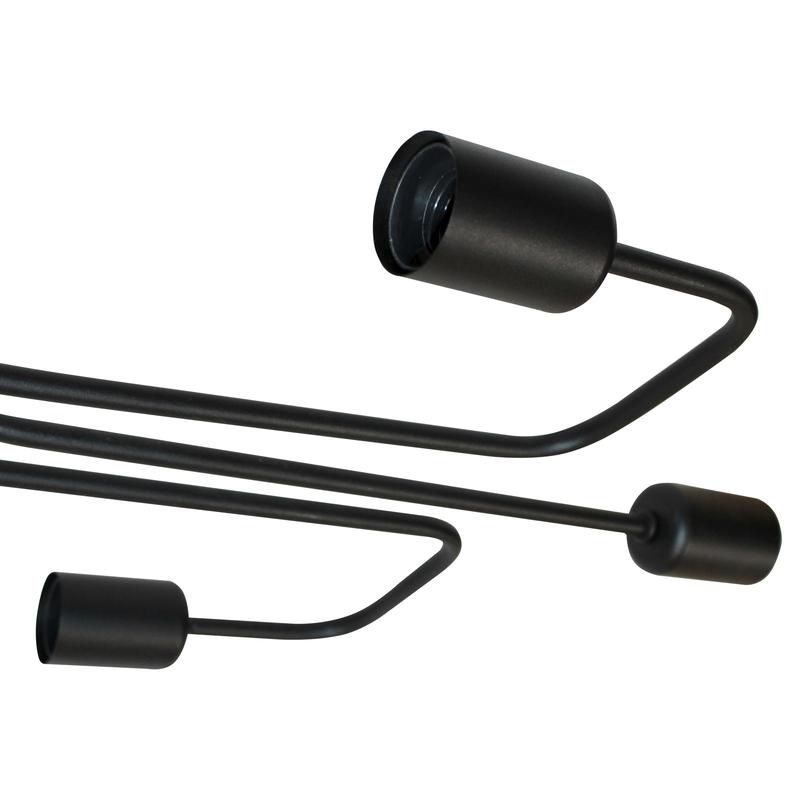  Светильник "Фрейм" 161 черн. НПБ 01-6х60-105 Е27 ИУ Элетех 1005404276 фото в каталоге от BTSprom.by