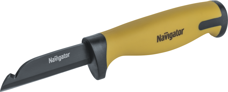 нож монтерский 93 437 nht-nm05-183 с выемкой 183мм navigator 93437 от BTSprom.by