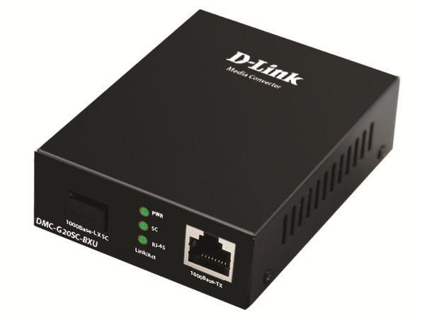медиаконвертер dmc-g20sc-bxu/a1a wdm (1 порт 100/1000base-t + 1 порт 1000base-lx; разъем sc (tx: 1310мкм; rx: 1550мкм) для одномод. оптич. кабеля (до 20км) d-link 1824154 от BTSprom.by