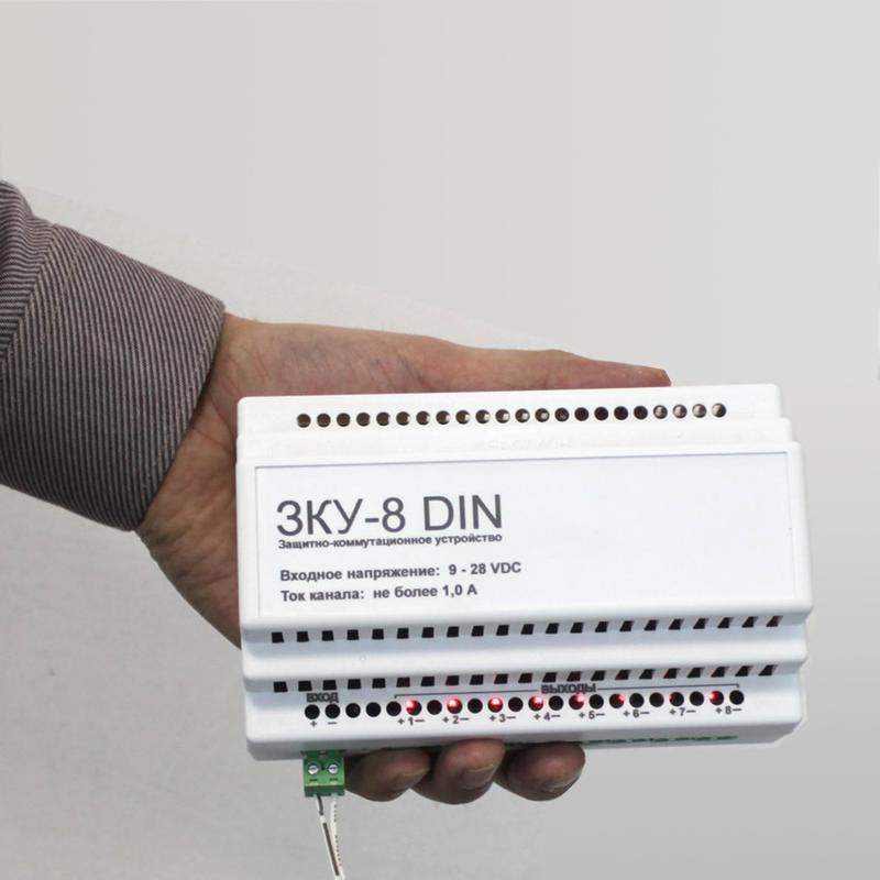  Устройство защитно-коммутационное ЗКУ- 8 DIN Бастион 230 фото в каталоге от BTSprom.by