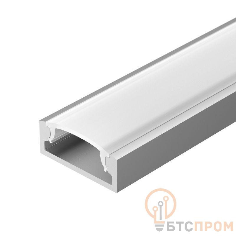 Профиль с экраном ALU-WIDE-H8-2000 ANOD+FROST 2м алюминий Arlight 014852 фото в каталоге от BTSprom.by  Профиль с экраном ALU-WIDE-H8-2000 ANOD+FROST 2м алюминий Arlight 014852 фото в каталоге от BTSprom.by