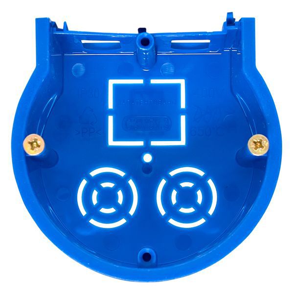  Коробка установочная КМТ-010-4005 сборная оконечная для твердых стен 71х45 с саморезами EKF plc-kmt-010-4005 фото в каталоге от BTSprom.by