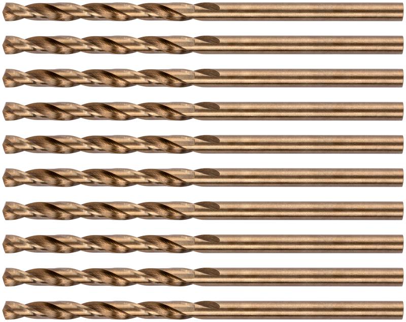  Сверло по металлу HSS с добавкой кобальта 5% Профи 3.3мм (уп.10шт) FIT 33933 фото в каталоге от BTSprom.by