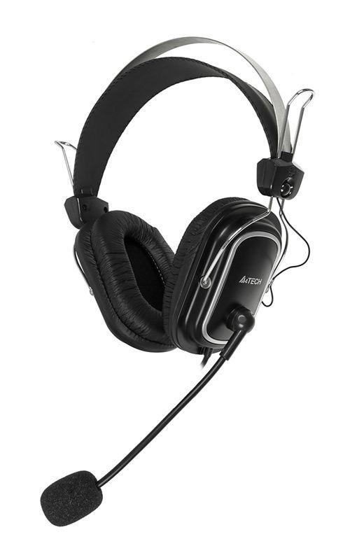 наушники с микрофоном hs-50 черн. 2.4м мониторные оголовье hs-50 a4tech 567950 от BTSprom.by