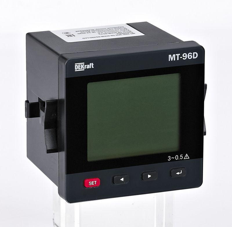 мультиметр цифровой мт-96d 3ф вх. 100в 1а rs-485 96х96мм lcd-дисплей dekraft 50431dek от BTSprom.by мультиметр цифровой мт-96d 3ф вх. 100в 1а rs-485 96х96мм lcd-дисплей dekraft 50431dek от BTSprom.by