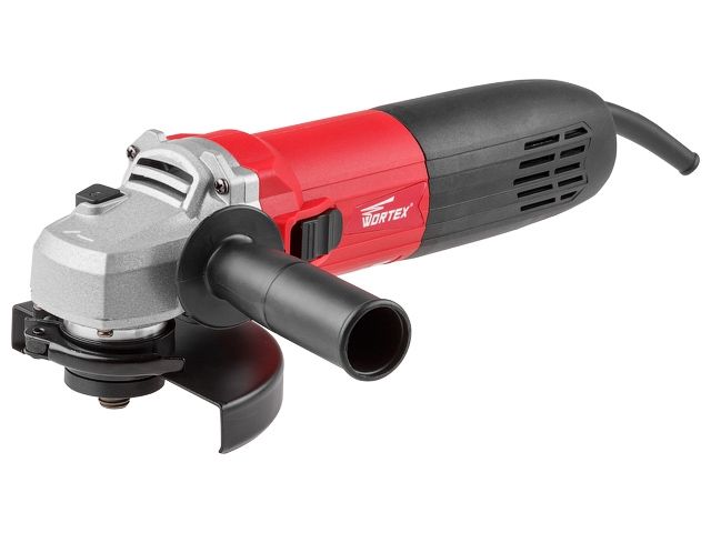 одноручная углошлифмашина wortex ag 1213-3 e в кор. 1300 вт, 125 мм, 2000-11000 об/мин (рег. об., пылезащита двигателя и подшипника) ag12133e00013 от BTSprom.by