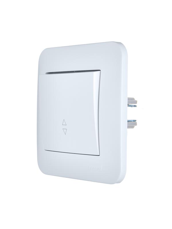  Переключатель проходной 1-кл. 1п СП ASTI 10А IP20 в сборе бел. LEZARD 7081-0202-105 фото в каталоге от BTSprom.by